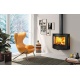 Poêle à bois DENIA ELYPS WALL 8 KW - Ref 24155