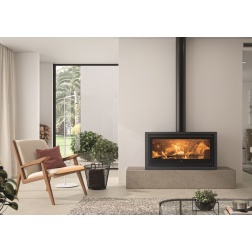 Poêle à bois Denia Panoramic 8.9 Kw - 24350