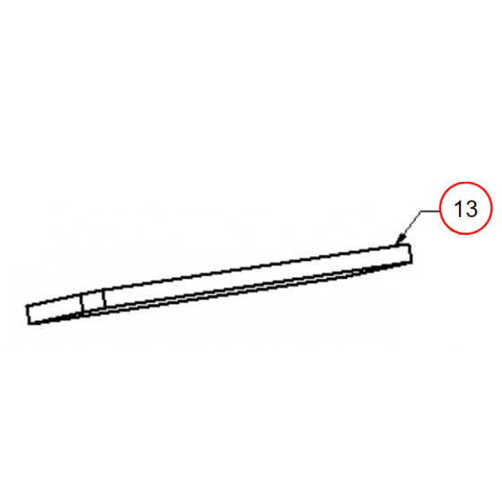 Déflecteur supérieur Scamolex pour SID 3 - 749460