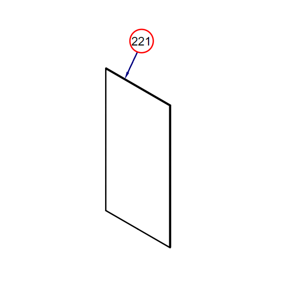 Vitre Laterale pour BILD - R1077820