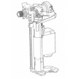 Robinet flotteur pour réservoirs Regiplast Futura 740 et 742 - 740002