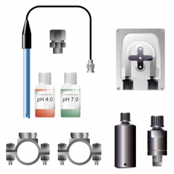 Kit pH (pompe incluse) pour électrolyseur Astralpool Clear Connect Evo - 76778