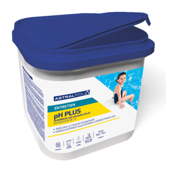 Traitement pH Plus Granulé - 5 kg - A02005