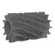 Brosse spirale droite grise pour robots Dolphin M600-M700-Zenit 60/70 - 99966031