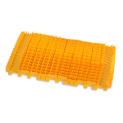 Brosse PVC Jaune( à anneau) robots Dolphin Swash CL - Baly - Facil'O Ozeo 610665