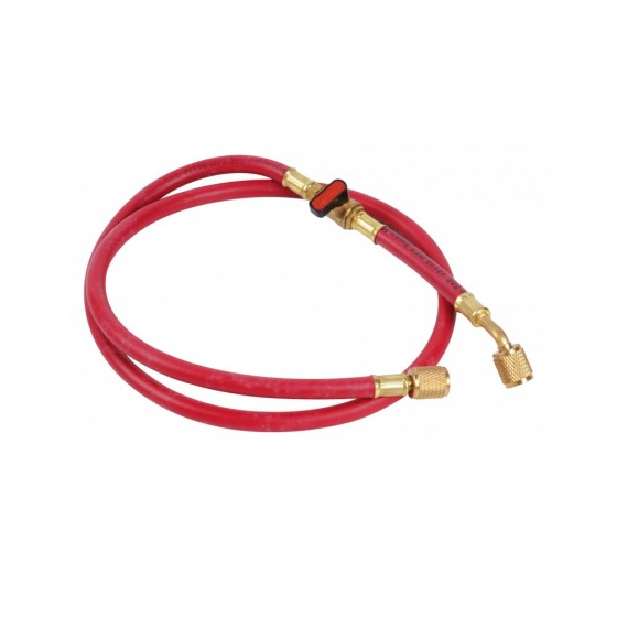 Tuyau flexible rouge Long 1500 mm avec vanne coudées - COR25416