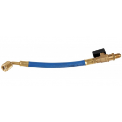 Tuyau flexible bleu M / F Long 150 mm avec vanne - COR25008