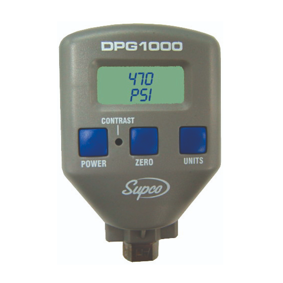Vacuomètre digital 0 - 100 PSI - COP18008