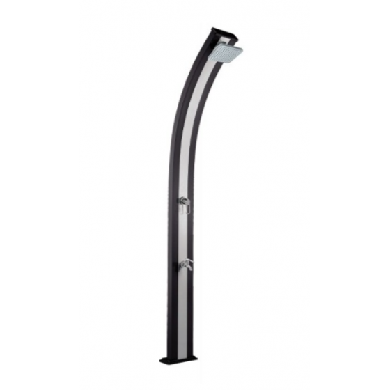 Douche solaire Formidra Spring 30 L en aluminium anthracite /brossé - DS-A122BN