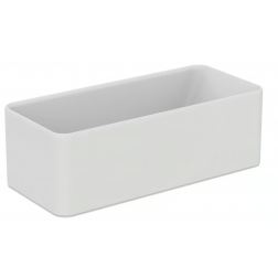 Baignoire îlot Porcher Conca blanc mat 180 x 80 cm - K8830EN