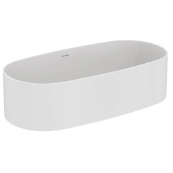 Baignoire îlot Ideal Standard Linda-X blanc mat 175 x 85 cm - T4626EN