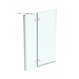 Pare-bain Ideal Standard I-Life en verre trempé 8mm avec volet mobile