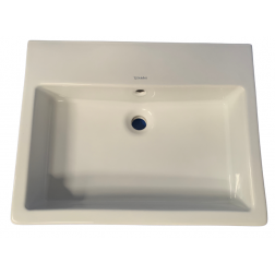 Lavabo Duravit Vero reconditionné en céramique blanche 50 x 47 cm