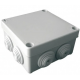 Boîte de dérivation étanche IP 55 carré 60 x 60 x 40 - 120329