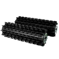 Kit de 2 brosses pour coques polyester pour robot Zodiac Cyclon X RC - R0697600