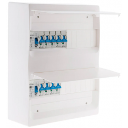 Tableau électrique pré-équipé 2 rangées 26 modules idéal T3 - 150220