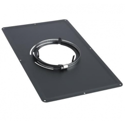 Plaque de propreté noir Ten 300 x 500