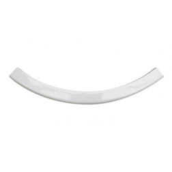 Liseré / Insert frontal arrondi blanc crème pour poêle Edilkamin - R636930