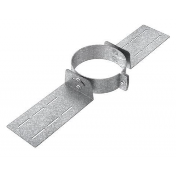 Support au toit galva Bioten Ten Ø 80 / 125 mm - 560125