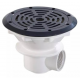 Bonde de fond ronde pour piscine liner / coque Ø 210 mm