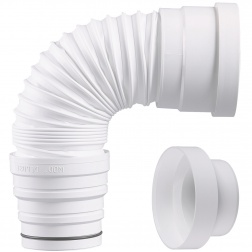 Pipe Souple WC Extensible Multi Ø - L 250 à 500 mm