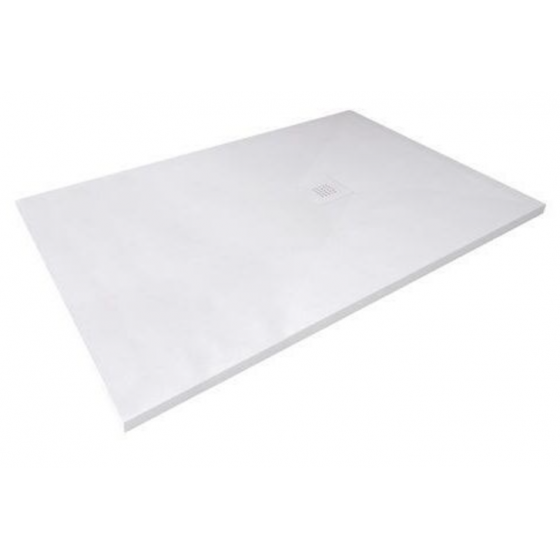 Receveur de douche Recea antidérapant Ayor 140 x 90 x 3 mm blanc - 201010616