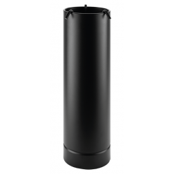 Serviteur Slend acier noir givré Dixneuf pour poêle et cheminée - 002.10810N3