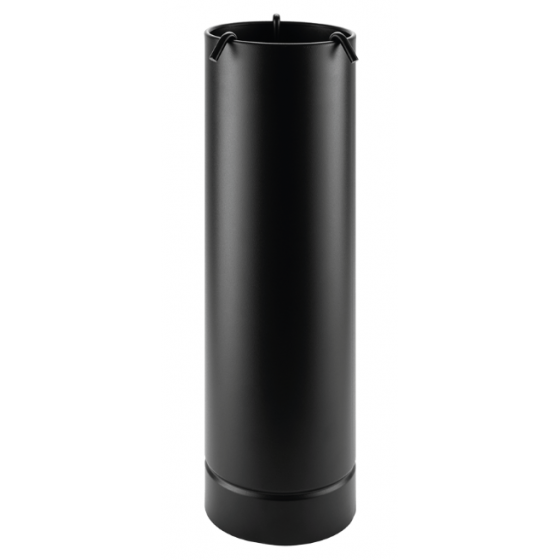 Serviteur Slend acier noir givré Dixneuf pour poêle et cheminée - 002.10810N3
