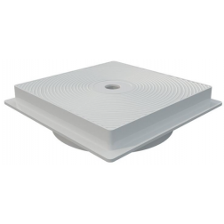 Couvercle de skimmer rond avec cadre carré Astralpool 15 L