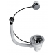 Vidage complet Wirquin pour évier 1 bac Ø 90 mm 30720435