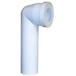 Pipe WC Recoupable Ø 93 pour PVC Ø 100 sans Emboitage