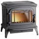 Poêle à bois en fonte Invicta Bradford anthracite 9 kW - P917344