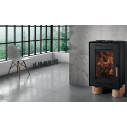 Poêle à bois rectangulaire Solzaima Tek Lumber Eco 7,3 Kw - PA1055G019