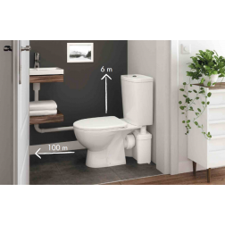 Broyeur adaptable W 12 pour cuvette WC existante - FRW12A6119