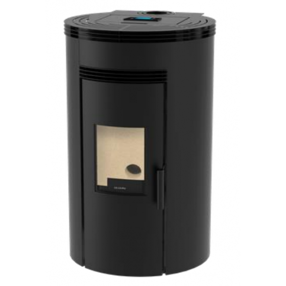Poêle à granule étanche Solzaima E100 R-Up 3.1 à 7 Kw