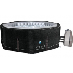 Spa gonflable 5 à 6 places NetSpa Python185 x 185 x 70 cm - SP-PYT155D