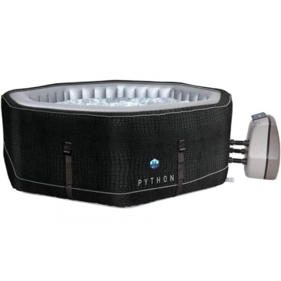 Spa gonflable 5 à 6 places NetSpa Python185 x 185 x 70 cm - SP-PYT155D