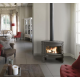 Poêle à bois fonte Angor 12 kW Invicta - P918644