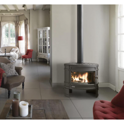Poêle à bois fonte Angor 12 kW Invicta - P918644