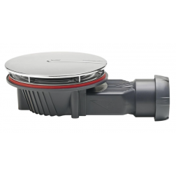 Bonde de douche extra plate slim Wirquin Ø 90 mm -30723392