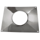 Plaque d'étanchéité haute inox Joncoux 350 x 450 Ø 150/155 mm - 039603