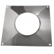 Plaque d'étanchéité haute inox Joncoux 350 X 350 Ø 150/155 mm - 039609