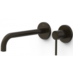 Pièce apparente Tres Study pour élément encastré lavabo noir bronze 26230022KMB