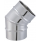 Coude à secteur 45° S/Paroi - Inox 304