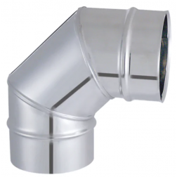 Coude à secteur Joncoux 90° inox 304
