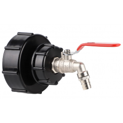 Raccord adaptation F-F 2"/1" pour cuve d'eau 1000 litres -