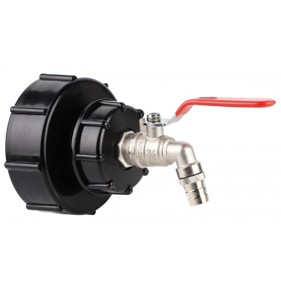 Raccord adaptation F-F 2"/1" pour cuve d'eau 1000 litres -